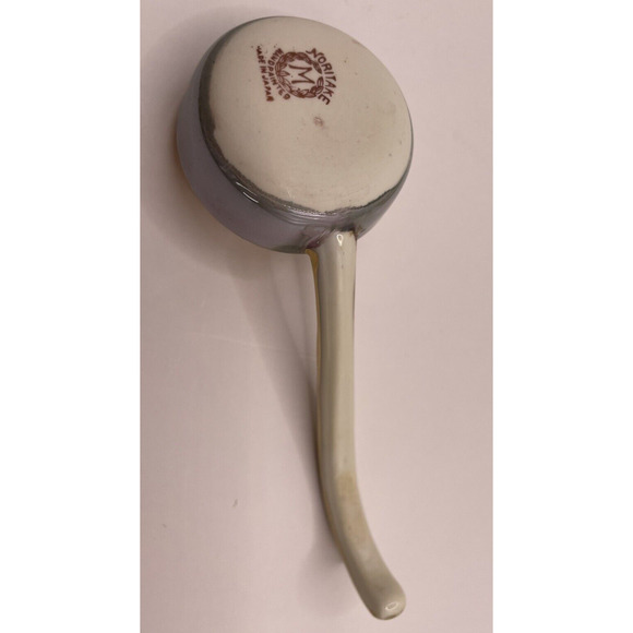 Rare Vintage Iridescent Noritake Bowl & Ladle Gold Luster Hand Painted in Japan - Picture 11 of 15
